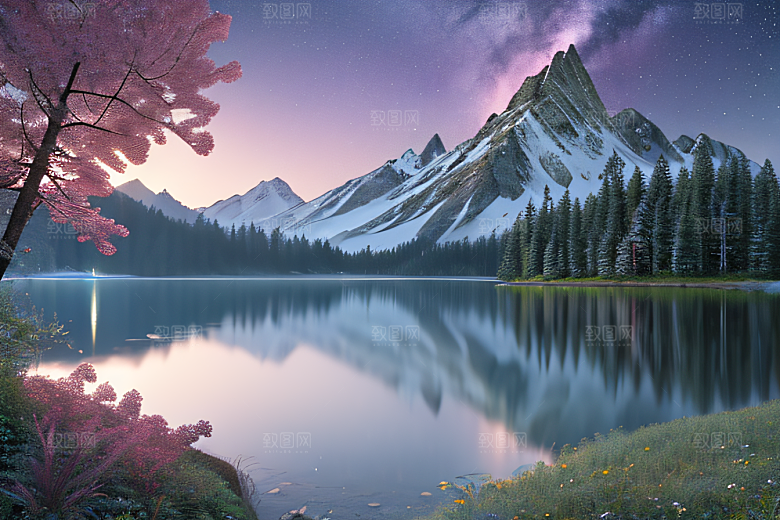 壮丽浪潮层层叠叠的浩大力量