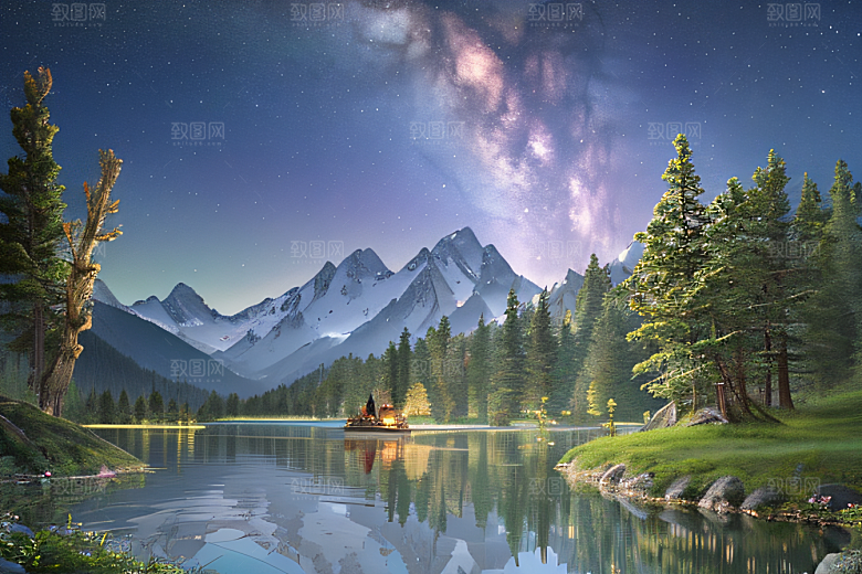 壮丽浪潮层层叠叠的浩大力量