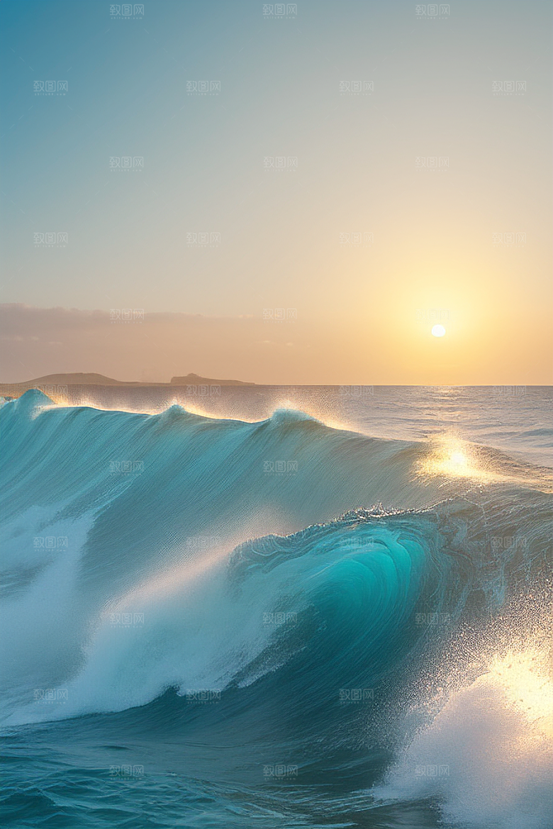 领略海浪翻滚的壮观景象