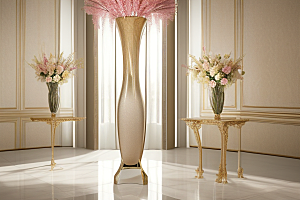 花瓶摆放技巧创造动态与平衡的视觉效果