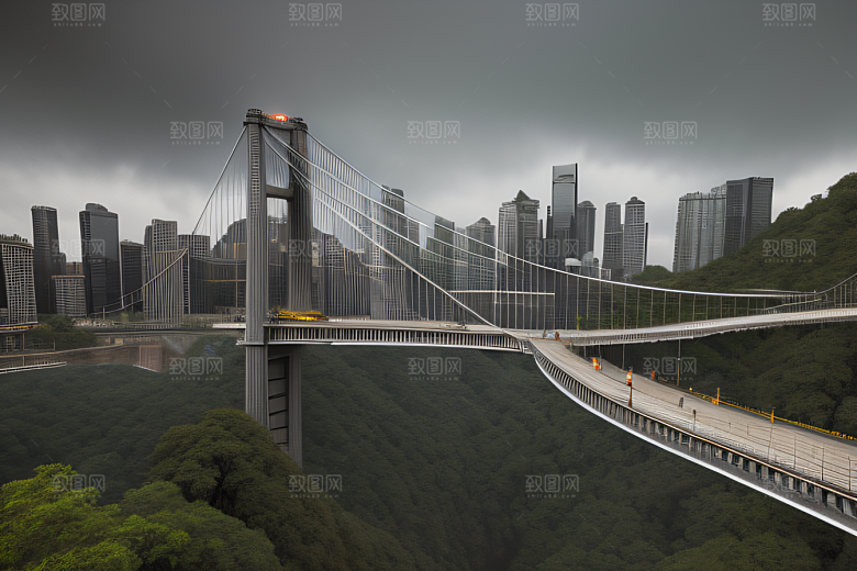 惊险之旅高楼与悬崖