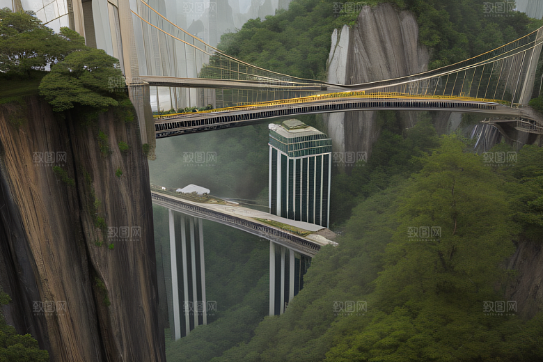 惊险之旅高楼与悬崖