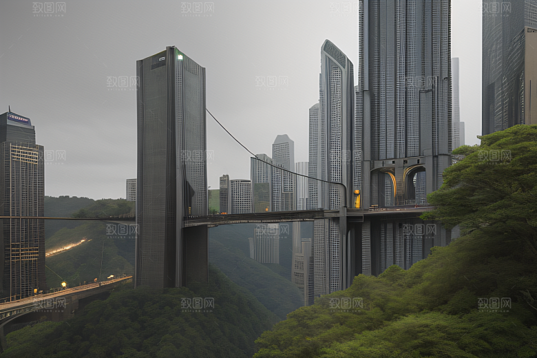 惊险之旅高楼与悬崖