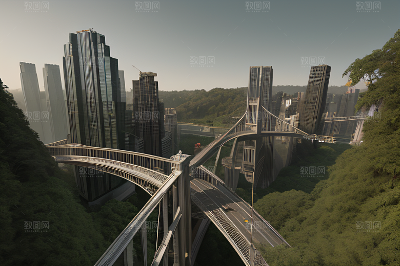 峭壁边的极限探险