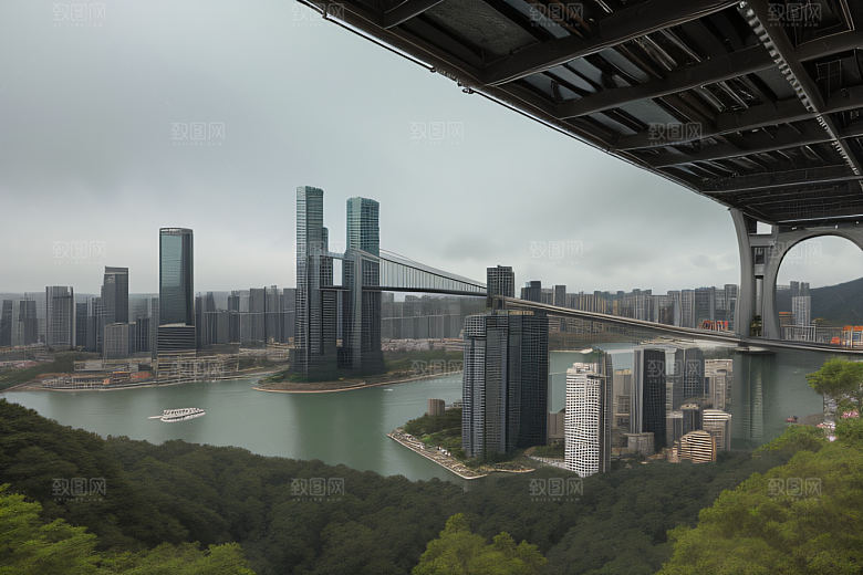 峭壁边的极限探险