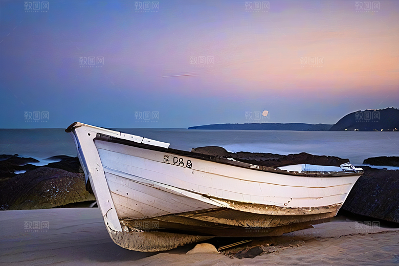 迷人的海边画面美景