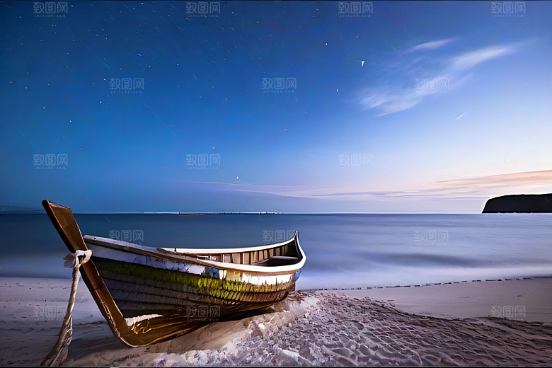 迷人的海边画面美景
