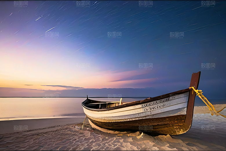 迷人的海边画面美景