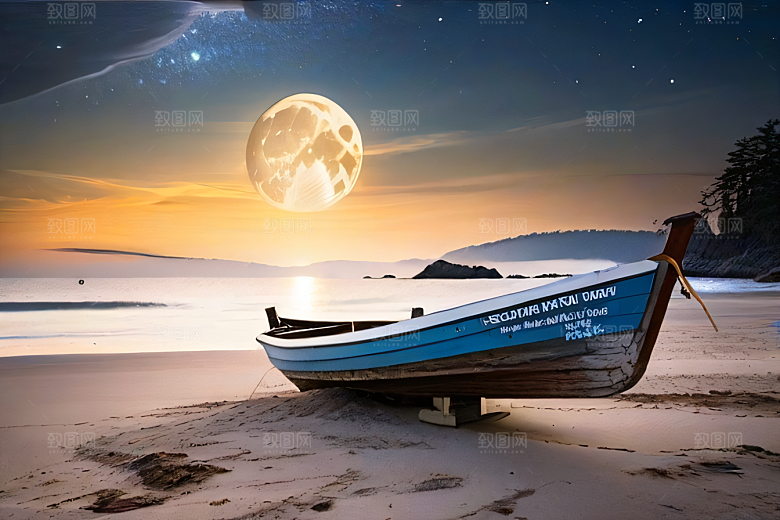 海滩岩石的细腻纹理