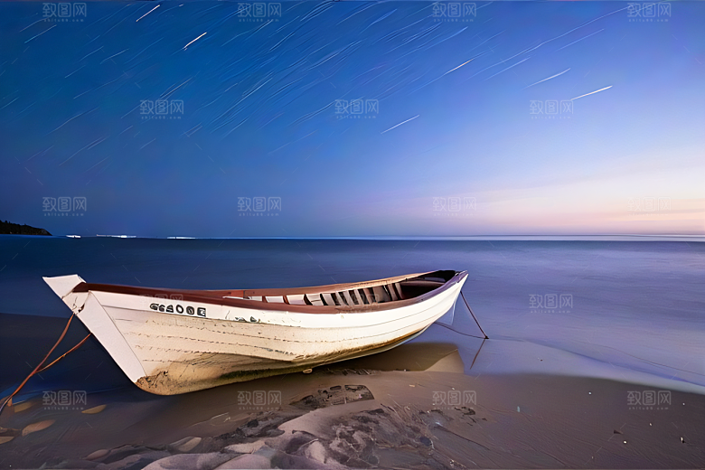 海滩岩石的细腻纹理