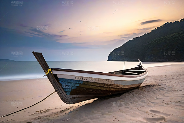 海边的宁静与祥和美景