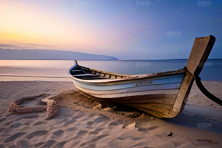 海边的宁静与祥和美景