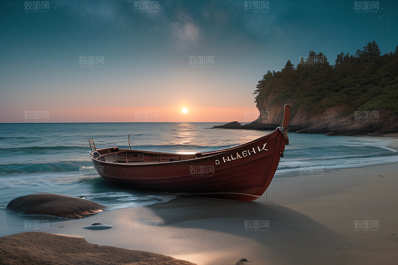 大海与星空的交织