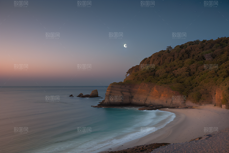 大海与星空的交织