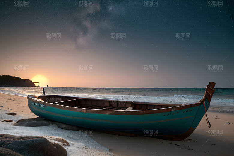 大海与星空的交织