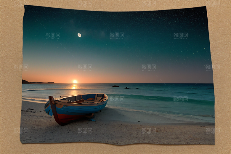 大海与星空的交织
