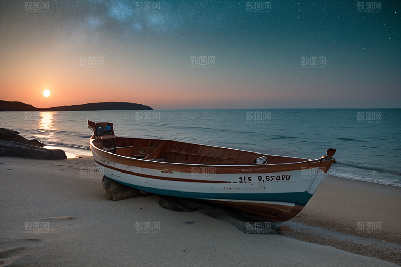 迷人的海边画面美景