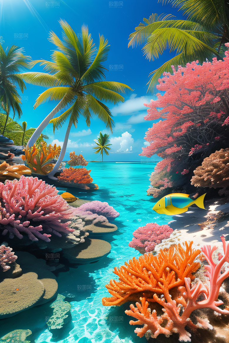 驰骋热带天堂马尔代夫绝美风景
