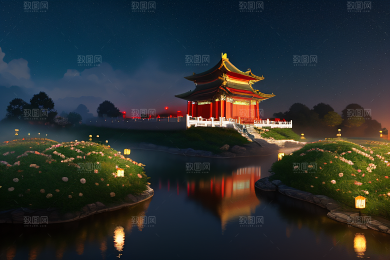 仙境童话星空璀璨