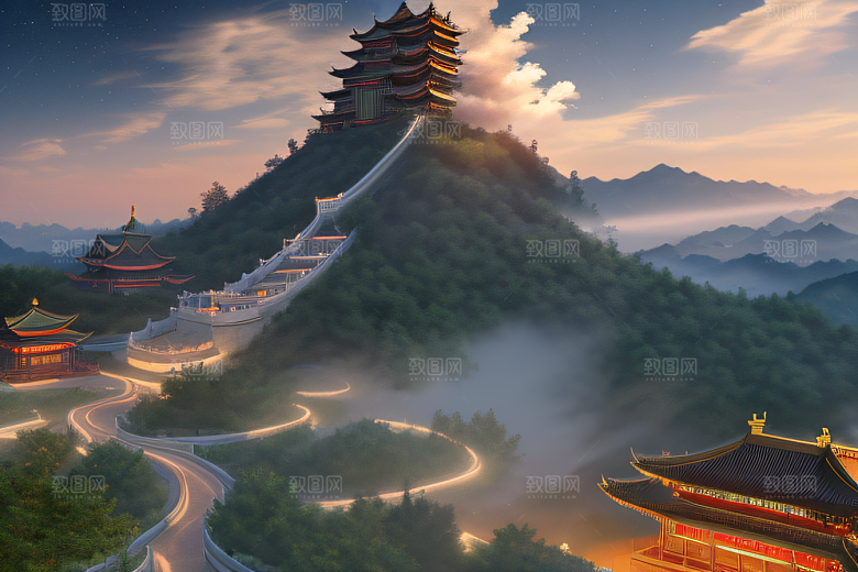 仙境童话星空璀璨