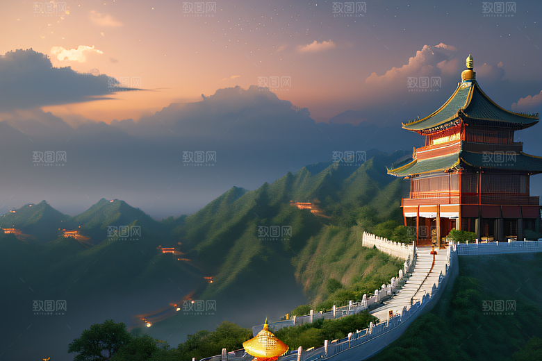 仙境童话星空璀璨