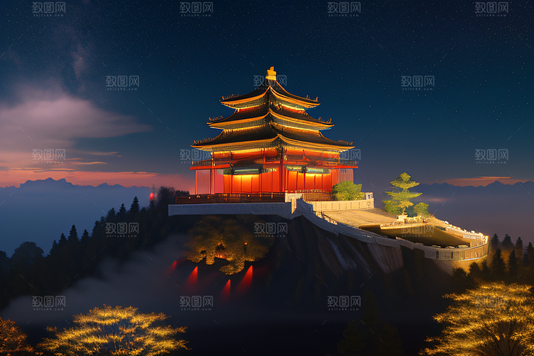 仙境童话星空璀璨