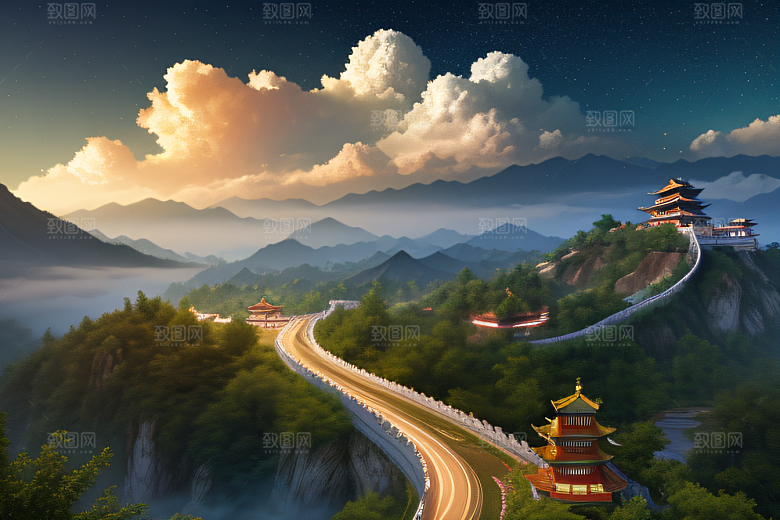 仙境童话星空璀璨