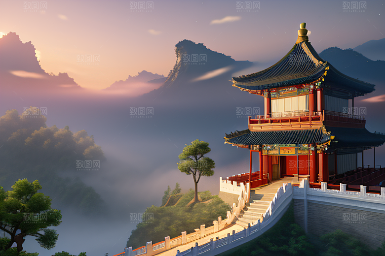 仙境童话星空璀璨