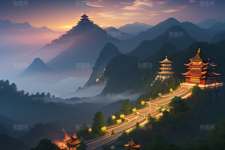 星空璀璨超高清CG渲染