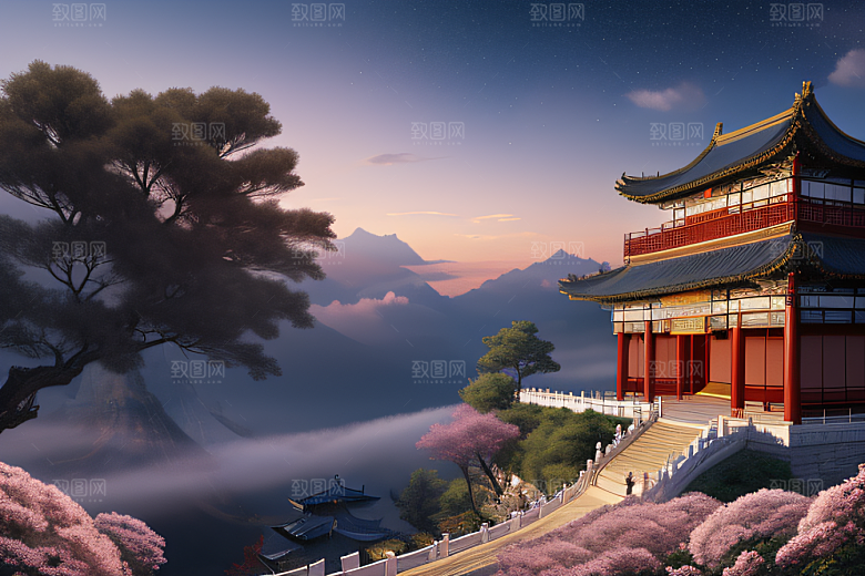 仙境童话星空璀璨