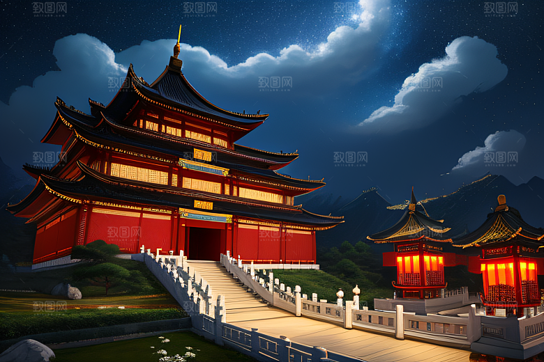 仙境童话星空璀璨