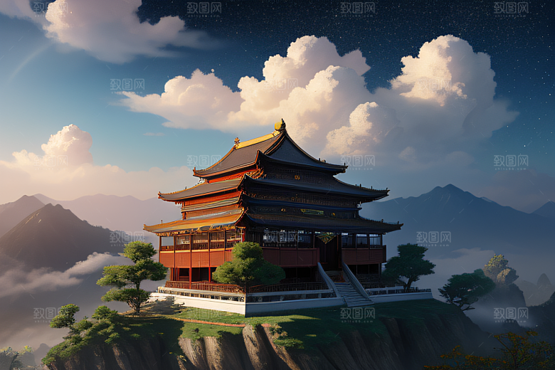 仙境童话星空璀璨