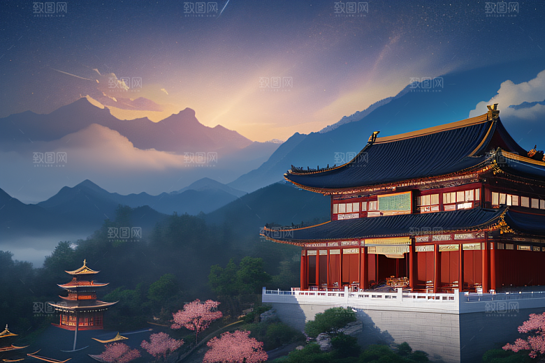 仙境童话星空璀璨