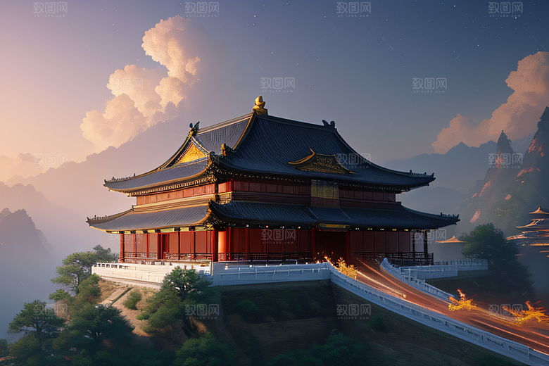 仙境童话星空璀璨