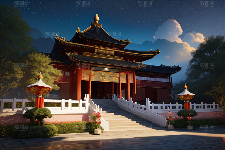 仙境童话星空璀璨