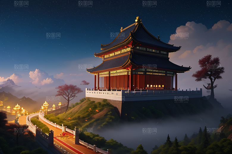 仙境童话星空璀璨