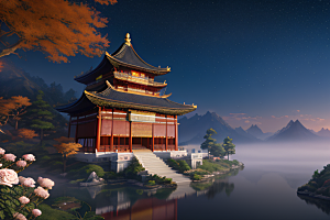 仙境童话星空璀璨