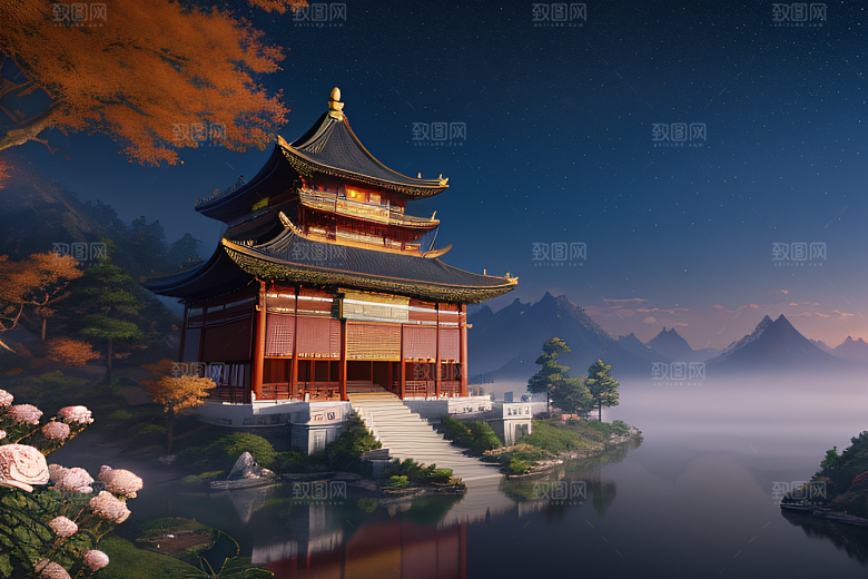 仙境童话星空璀璨