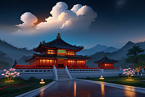 仙境童话星空璀璨