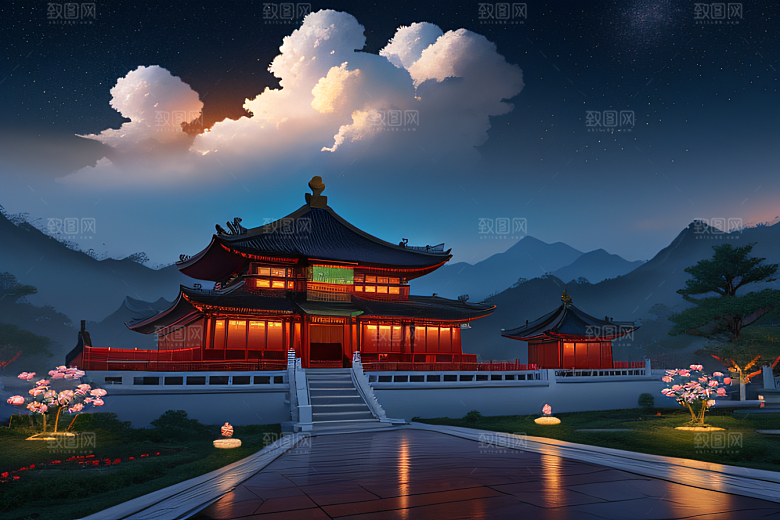 仙境童话星空璀璨