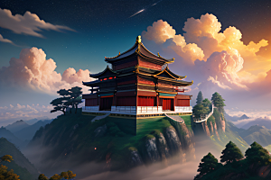 仙境童话星空璀璨
