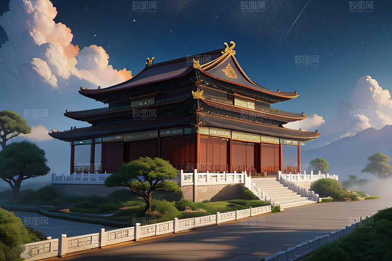 仙境童话星空璀璨