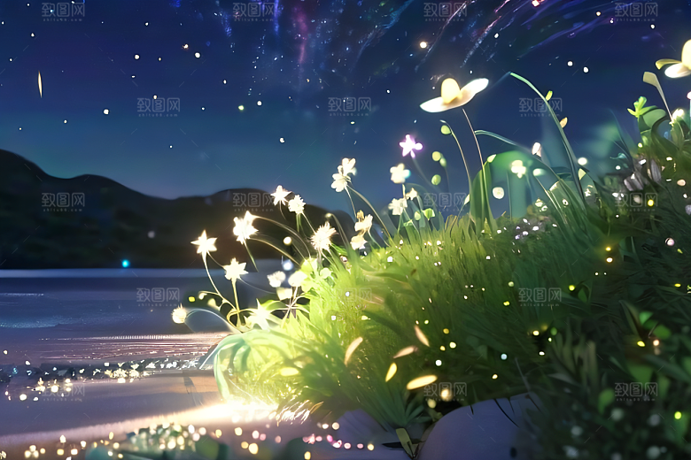 水泡中的梦幻世界