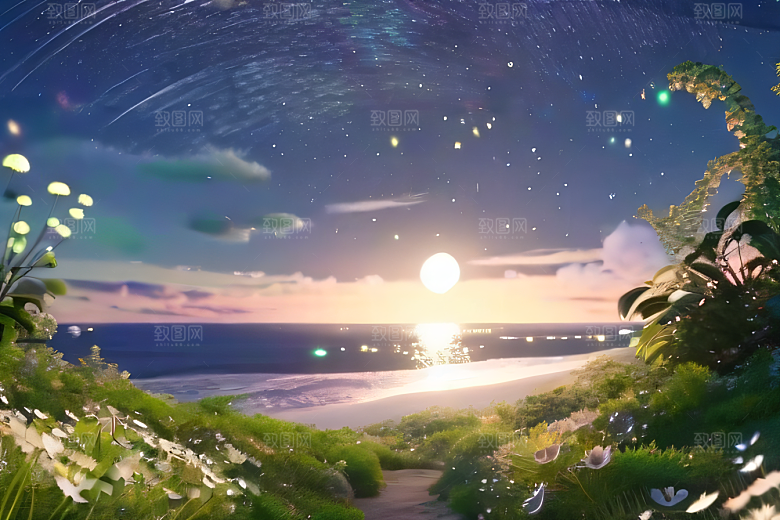 水泡中的梦幻世界