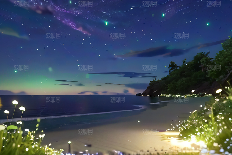 水泡中的梦幻世界