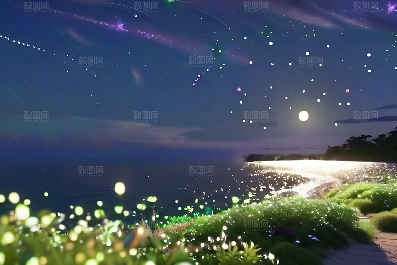 水泡中的梦幻世界