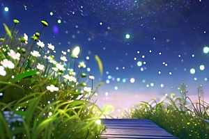 水泡中的梦幻世界