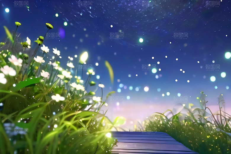 水泡中的梦幻世界