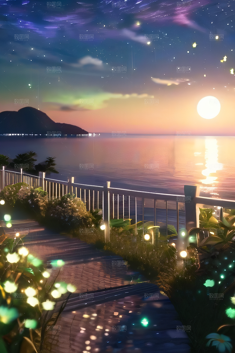 8K超清画面海边美景