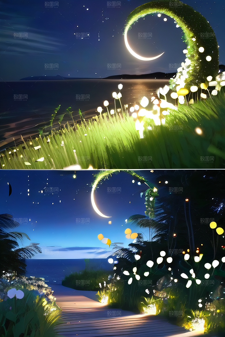 8K超清画面海边美景